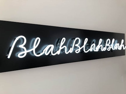 Blah blah blah