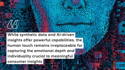 Dont be fooled by synthetic data for market research SUPPORT 2 QUOTE