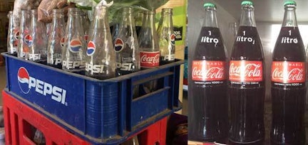 Pepsi and Coca Cola