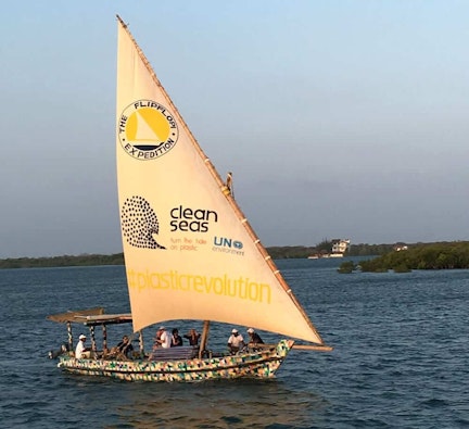 SAILING THE MESSAGE AROUND THE WORLD